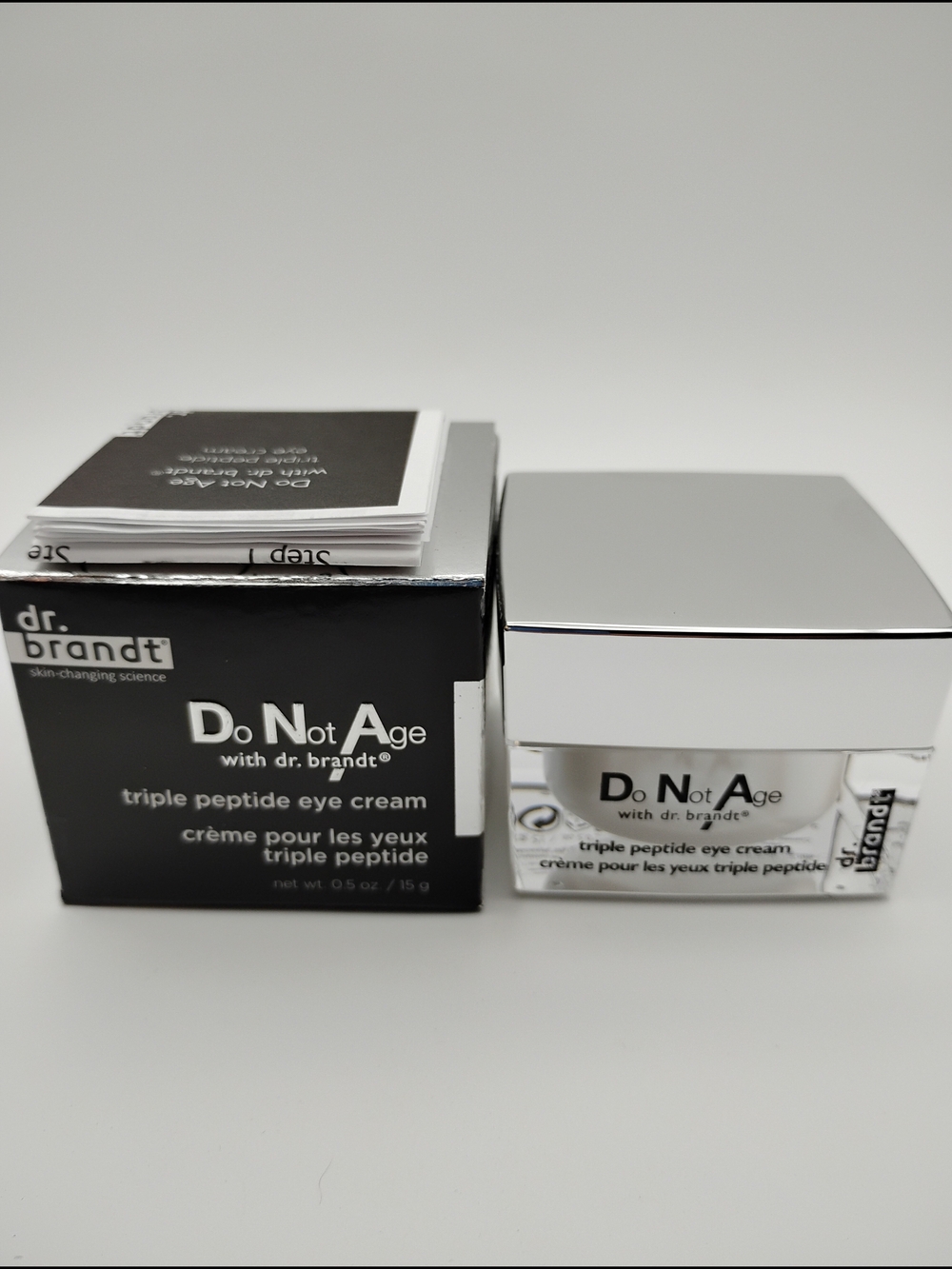 Dr. Brandt D. Not Age Triple Peptide Eye Cream - BRAND NEW IN THE BOX